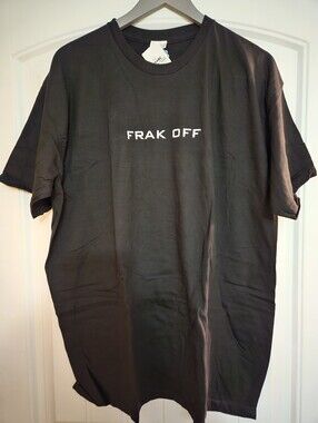 NWT Black "FRAK OFF" Graphic Tee - NBC Store XXL